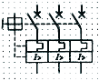 Interruptor magnetotermico autocad